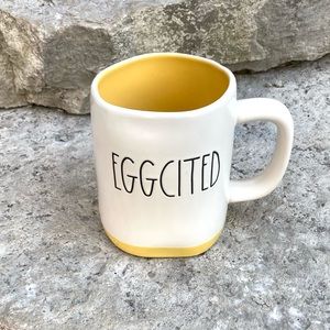 Rae Dunn Eggcited Easter Mug with Yellow In…